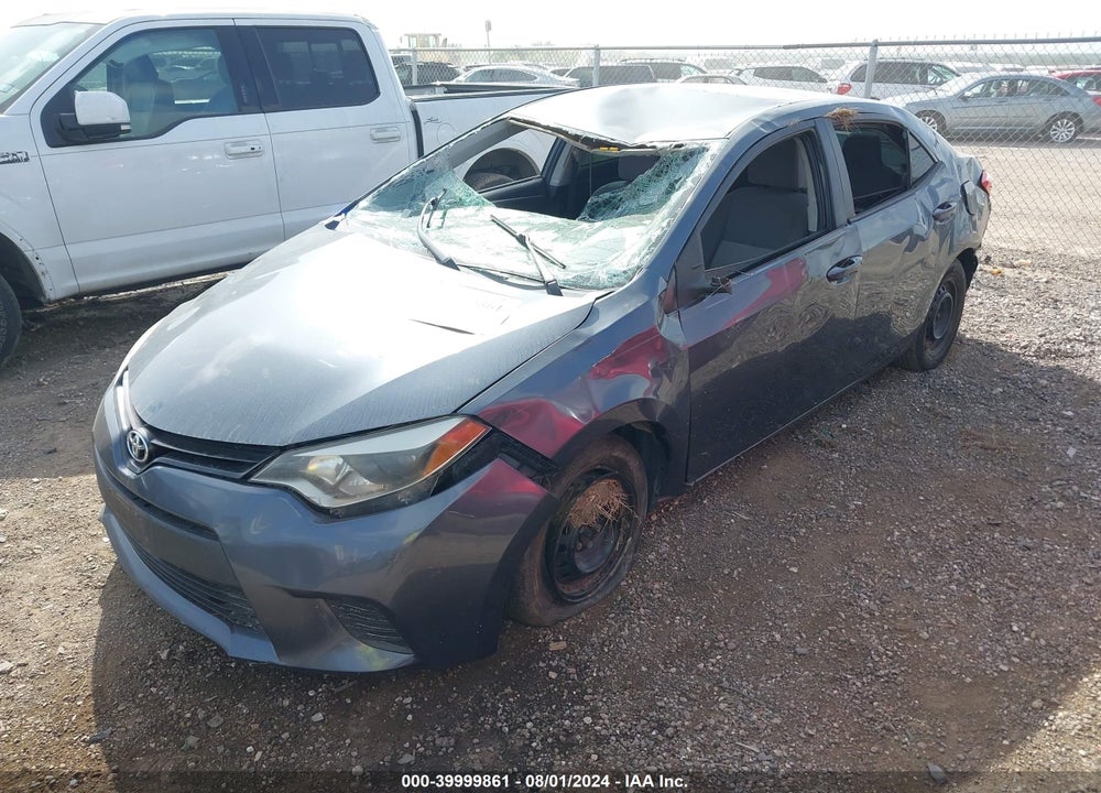 2016 TOYOTA COROLLA L VIN: 5YFBURHEXGP477939