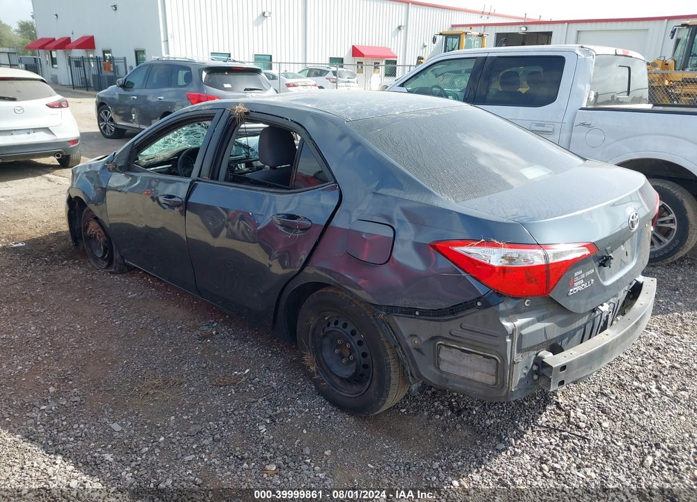 2016 TOYOTA COROLLA L VIN: 5YFBURHEXGP477939