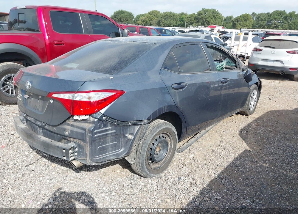 2016 TOYOTA COROLLA L VIN: 5YFBURHEXGP477939