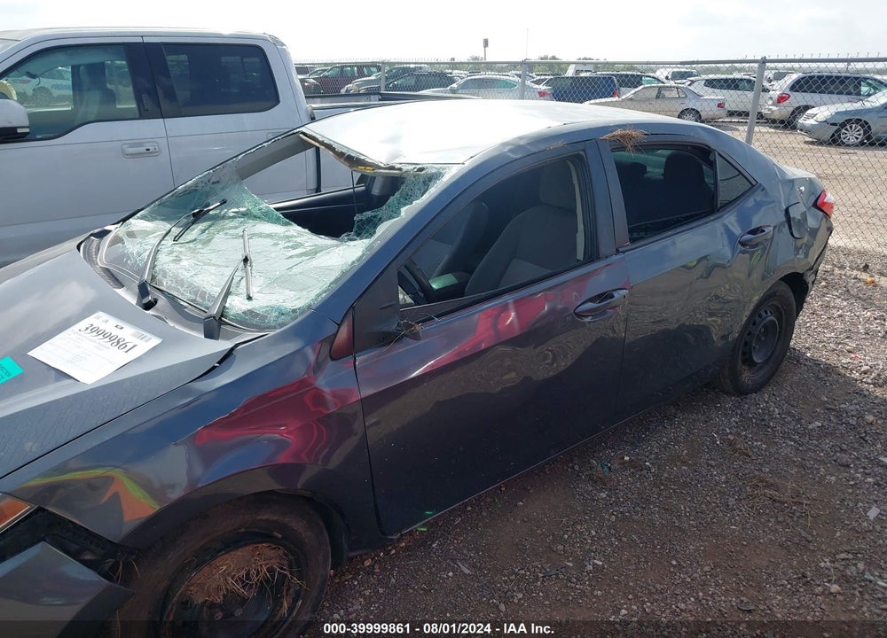2016 TOYOTA COROLLA L VIN: 5YFBURHEXGP477939
