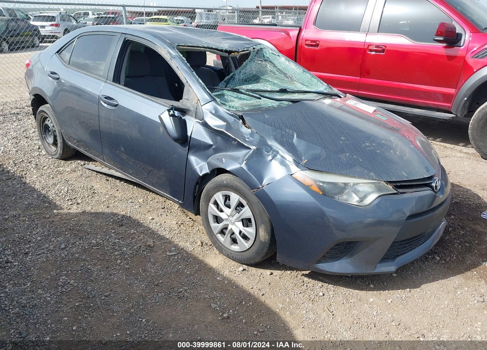 2016 TOYOTA COROLLA L VIN: 5YFBURHEXGP477939