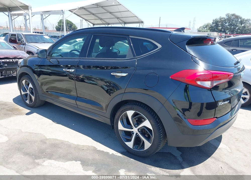 2016 HYUNDAI TUCSON LIMITED VIN: KM8J3CA28GU035462