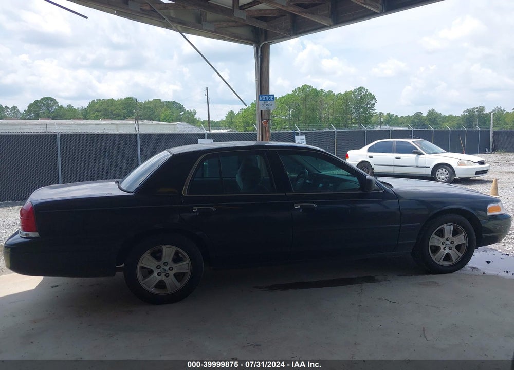 2008 FORD CROWN VICTORIA LX VIN: 2FAFP74V98X171241