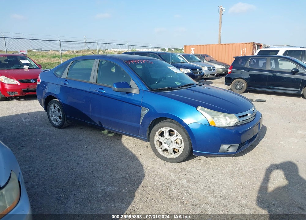2008 FORD FOCUS SES VIN: 1FAHP35N38W244289