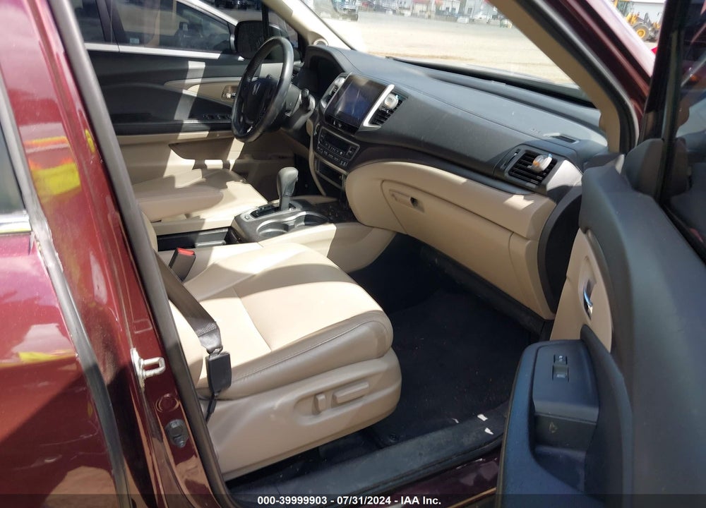 2017 HONDA PILOT EX-L VIN: 5FNYF6H50HB057431