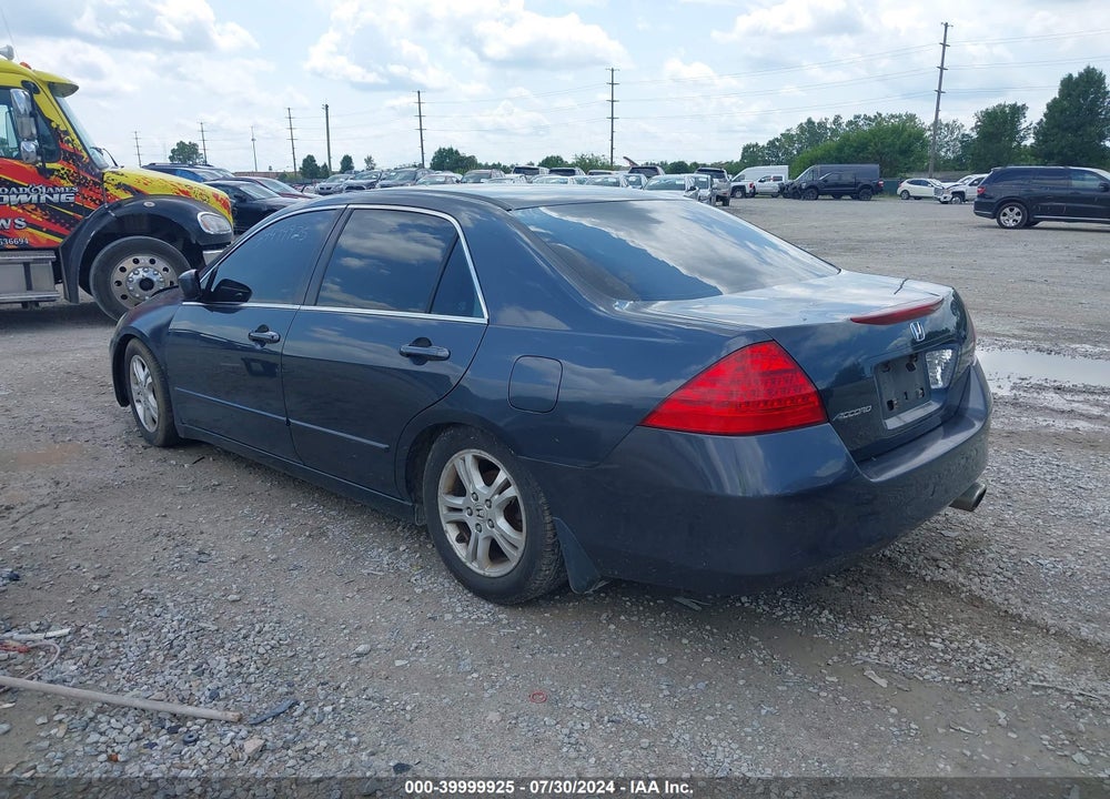 2007 HONDA ACCORD 2.4 SE VIN: 1HGCM563X7A121768