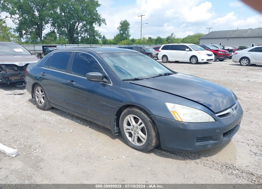 2007 HONDA ACCORD 2.4 SE VIN: 1HGCM563X7A121768