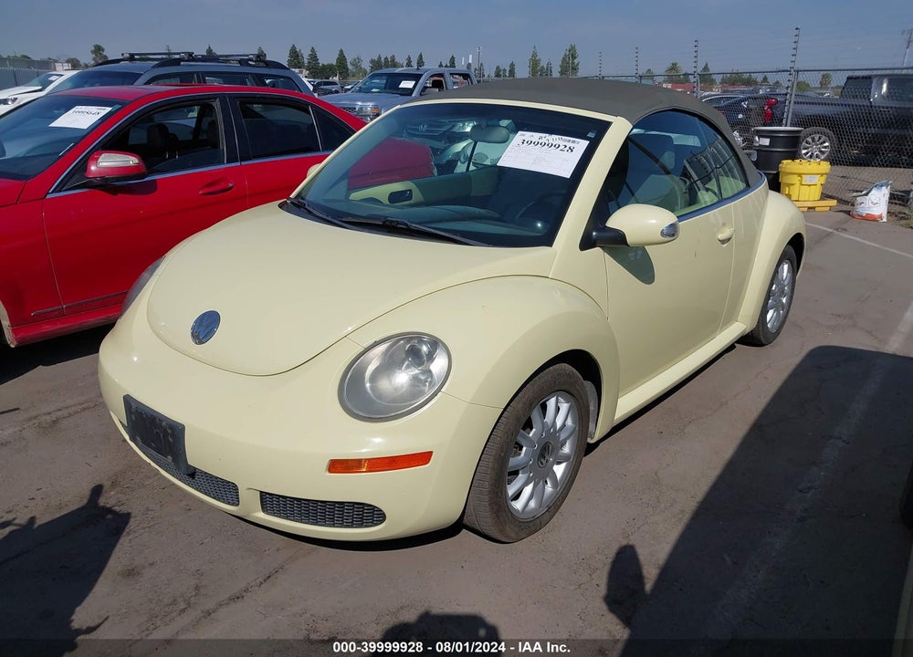 2006 VOLKSWAGEN NEW BEETLE VIN: 3VWRF31Y76M303405