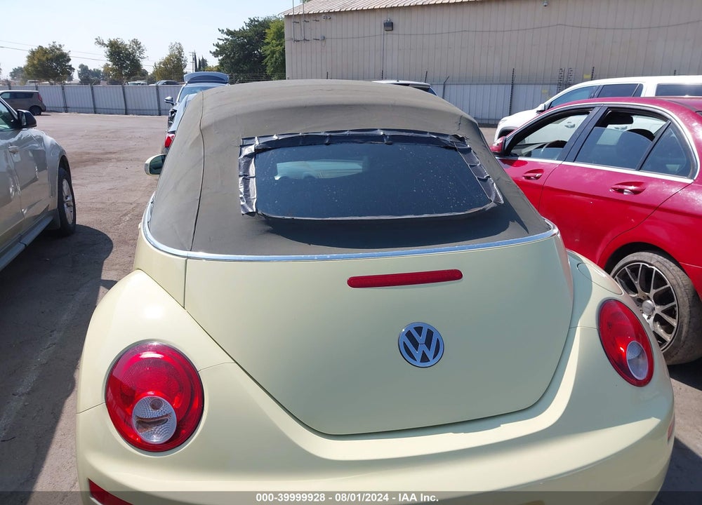 2006 VOLKSWAGEN NEW BEETLE VIN: 3VWRF31Y76M303405