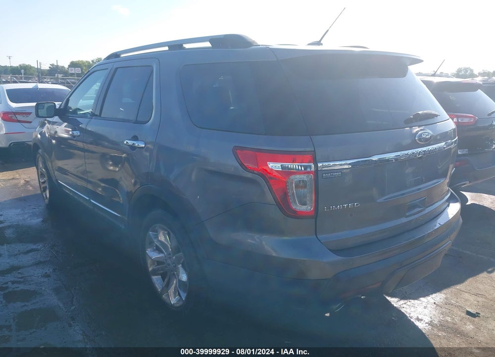 2013 FORD EXPLORER LIMITED VIN: 1FM5K7F86DGB60754