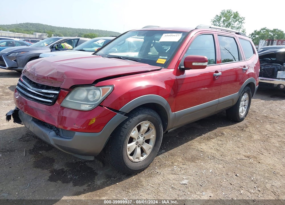 2009 KIA BORREGO LX VIN: KNDJJ741995032880