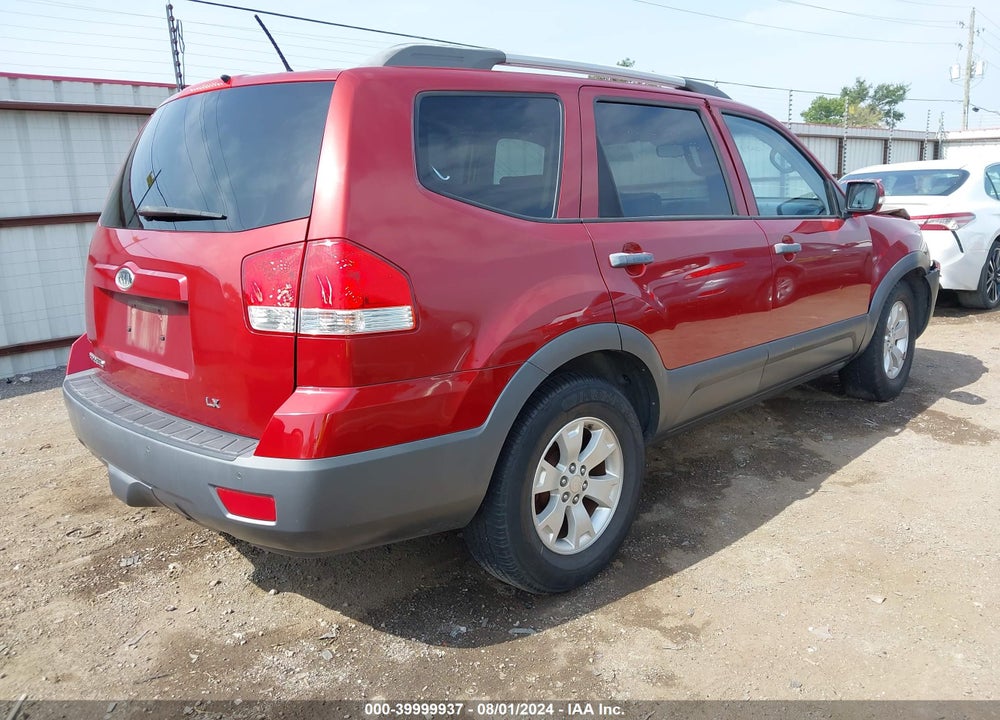 2009 KIA BORREGO LX VIN: KNDJJ741995032880