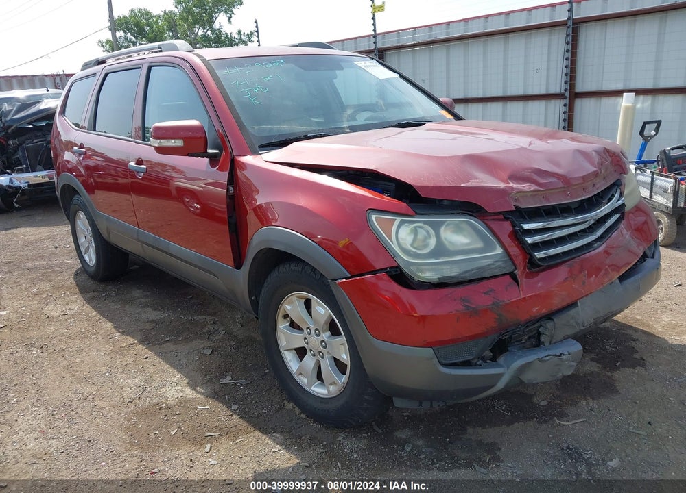 2009 KIA BORREGO LX VIN: KNDJJ741995032880