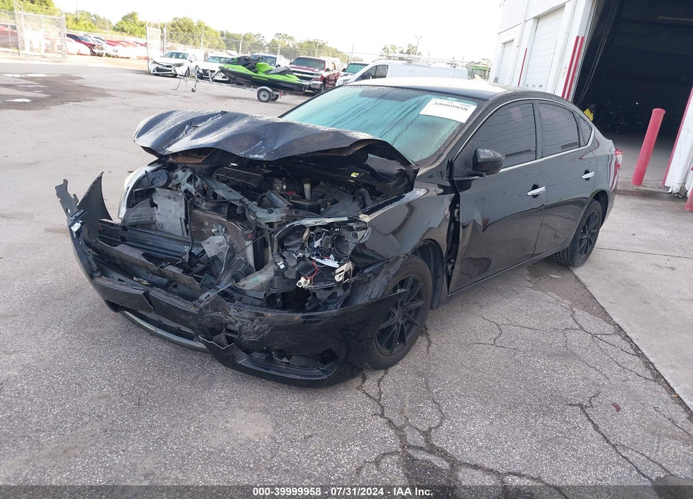 2014 NISSAN SENTRA S VIN: 3N1AB7AP8EY212289