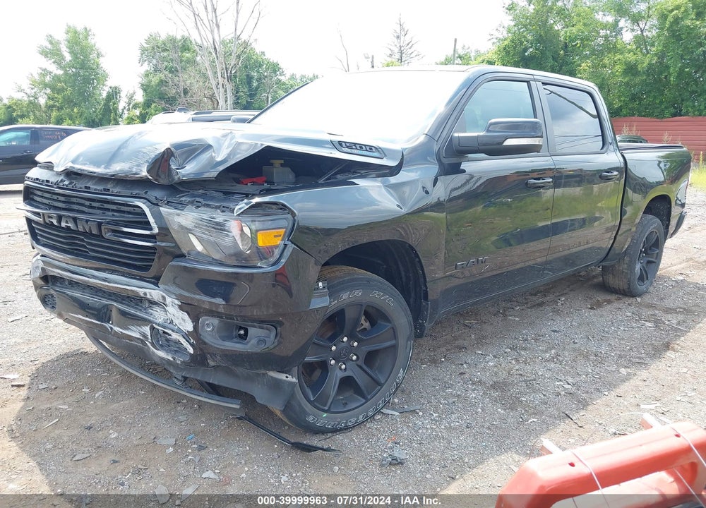 2021 RAM 1500 BIG HORN 4X4 5'7 BOX VIN: 1C6SRFFT5MN678469