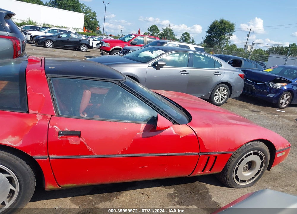 1986 CHEVROLET CORVETTE VIN: 1G1YY0788G5118603