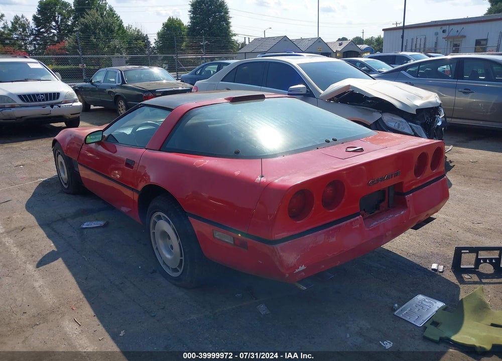 1986 CHEVROLET CORVETTE VIN: 1G1YY0788G5118603
