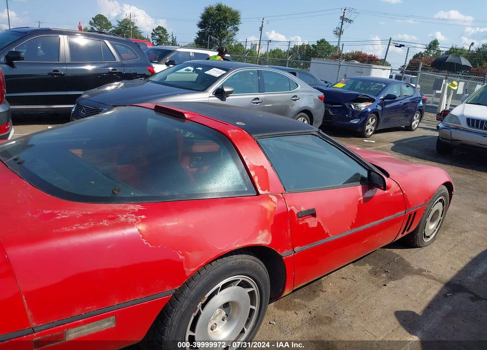 1986 CHEVROLET CORVETTE VIN: 1G1YY0788G5118603