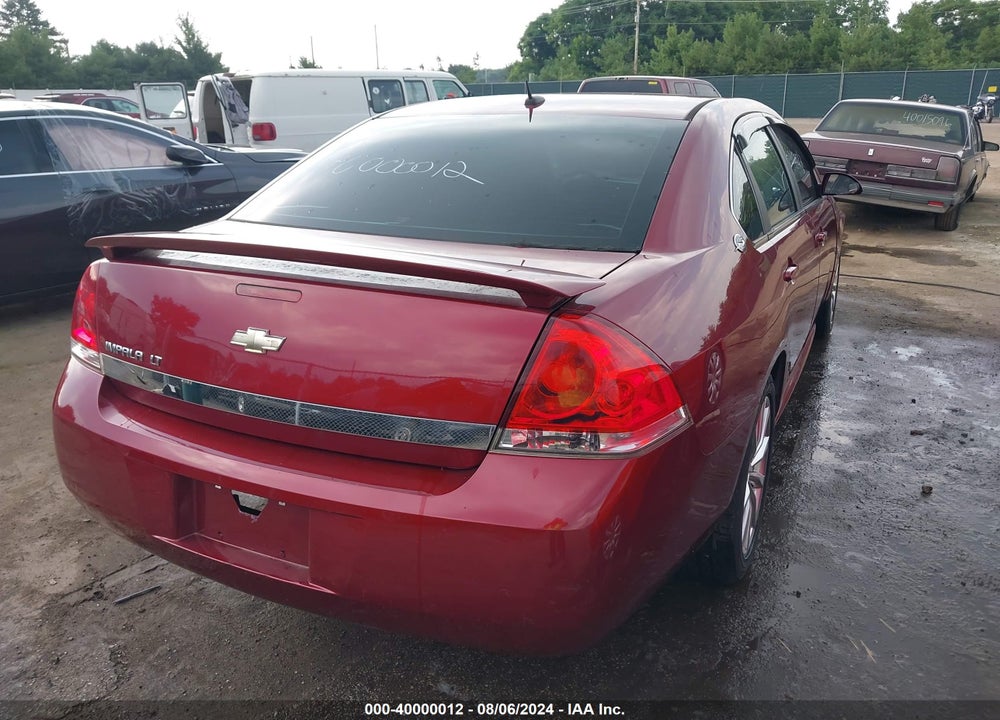 2008 CHEVROLET IMPALA LT VIN: 2G1WV58N681355921