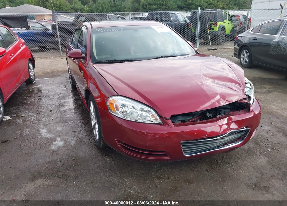 2008 CHEVROLET IMPALA LT VIN: 2G1WV58N681355921