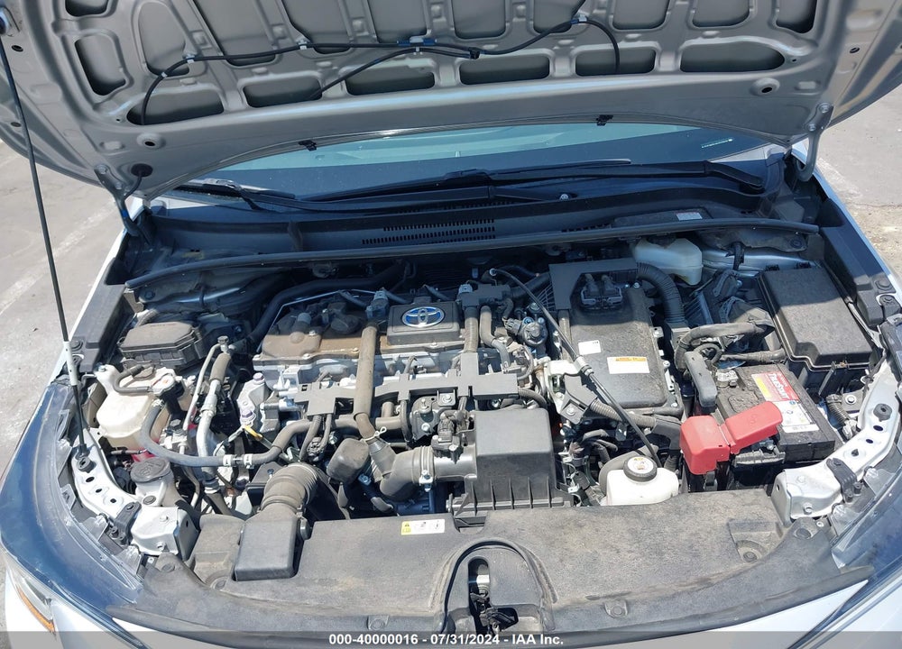 2021 TOYOTA COROLLA HYBRID LE VIN: JTDEAMDE6MJ013609