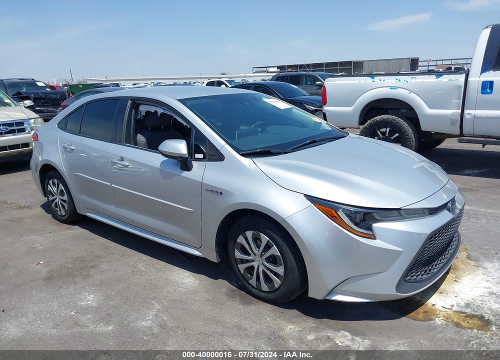 2021 TOYOTA COROLLA HYBRID LE VIN: JTDEAMDE6MJ013609