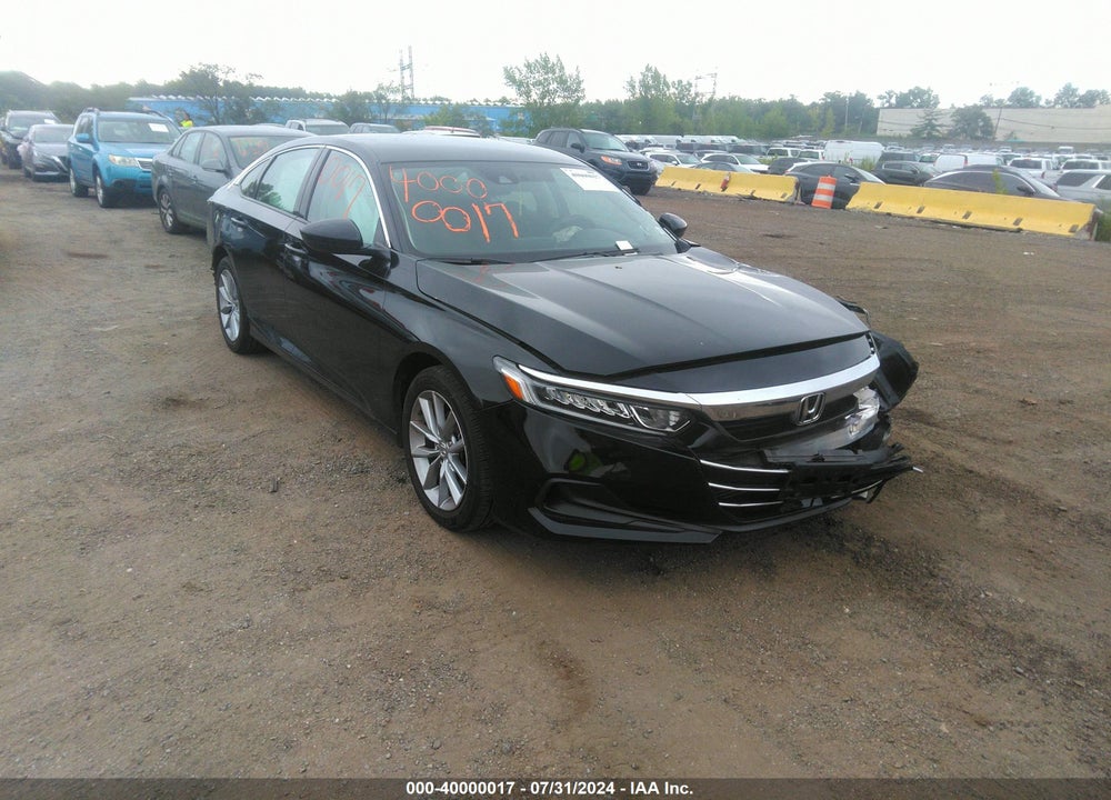 2022 HONDA ACCORD LX VIN: 1HGCV1F17NA068223