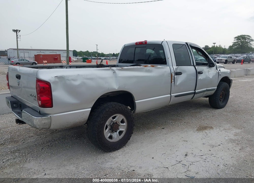 2007 DODGE RAM 2500 SLT/SPORT VIN: 1D7KS28C67J502163