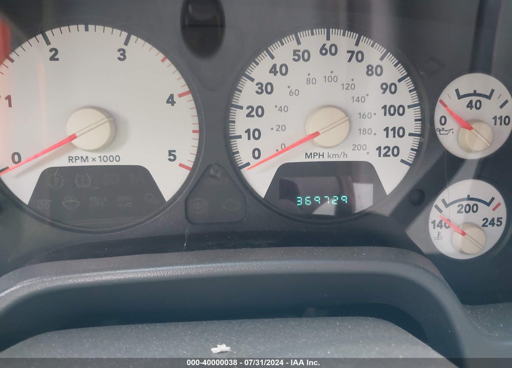 2007 DODGE RAM 2500 SLT/SPORT VIN: 1D7KS28C67J502163