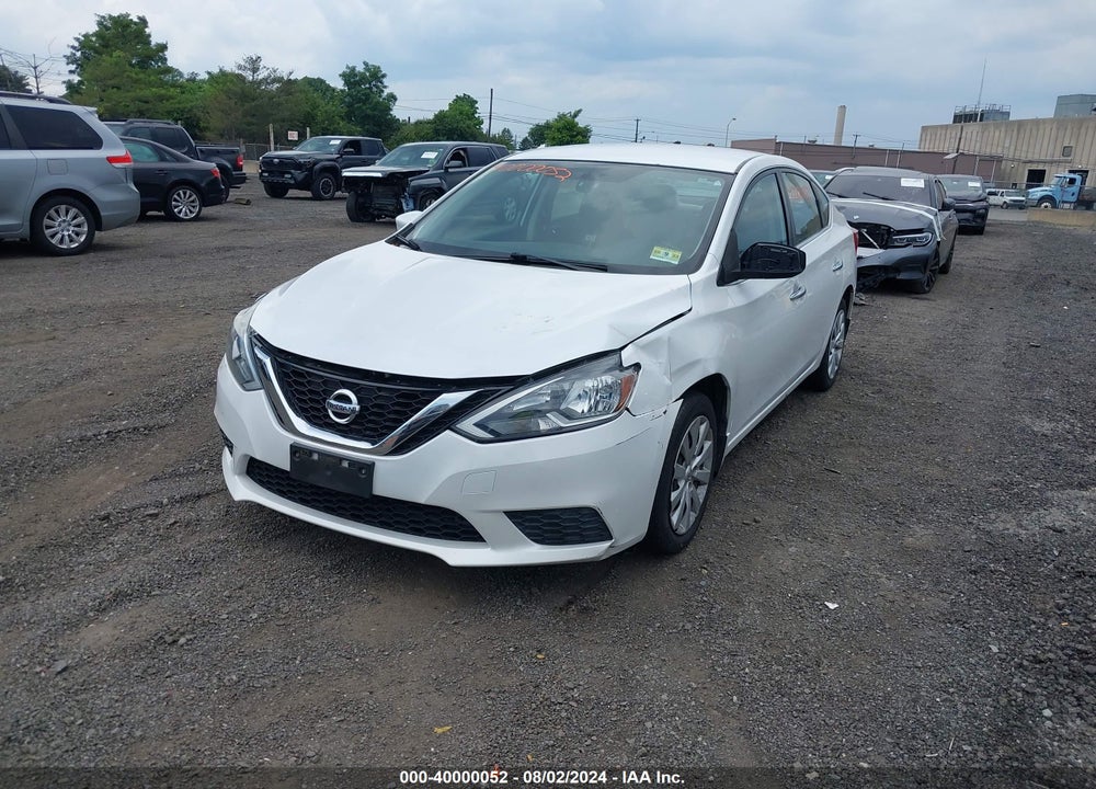 2016 NISSAN SENTRA SV VIN: 3N1AB7AP1GY245010