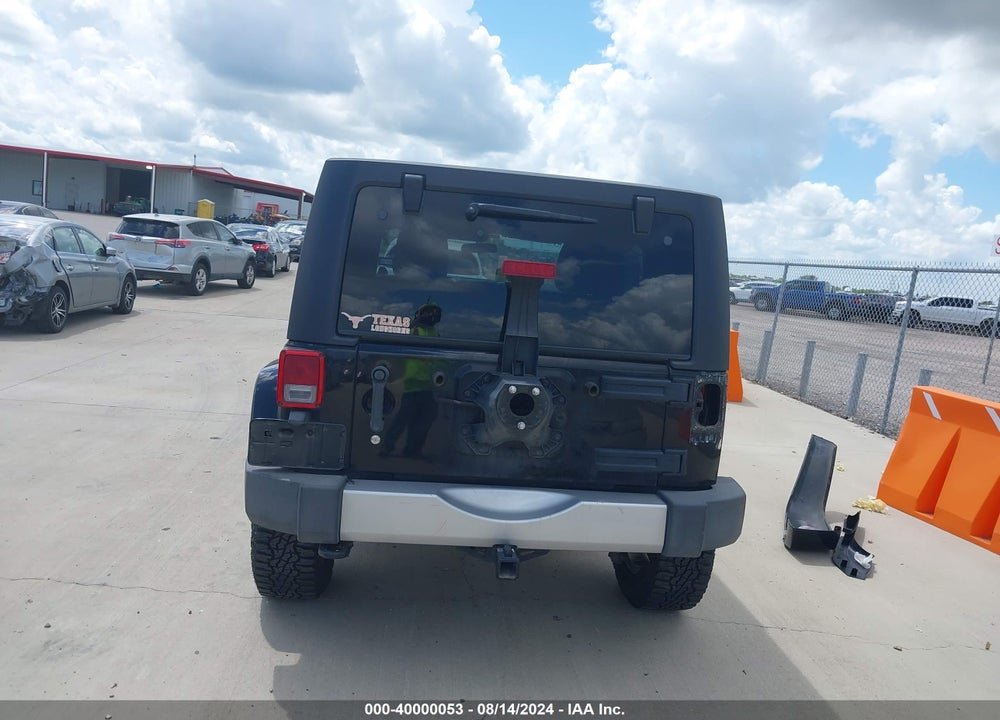 2012 JEEP WRANGLER UNLIMITED SAHARA VIN: 1C4HJWEG6CL232873