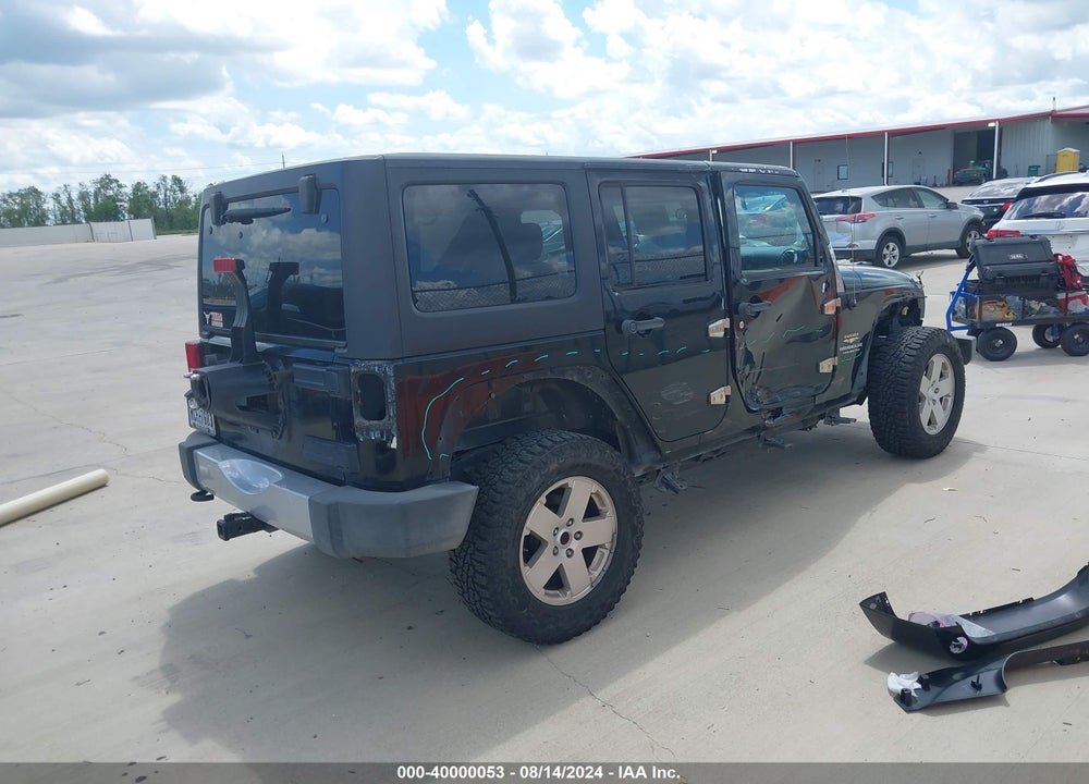 2012 JEEP WRANGLER UNLIMITED SAHARA VIN: 1C4HJWEG6CL232873