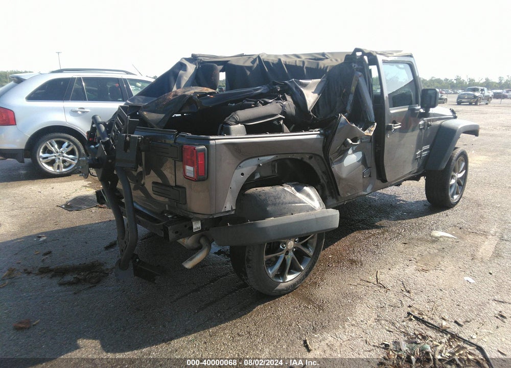 2016 JEEP WRANGLER UNLIMITED SPORT VIN: 1C4BJWDGXGL226135