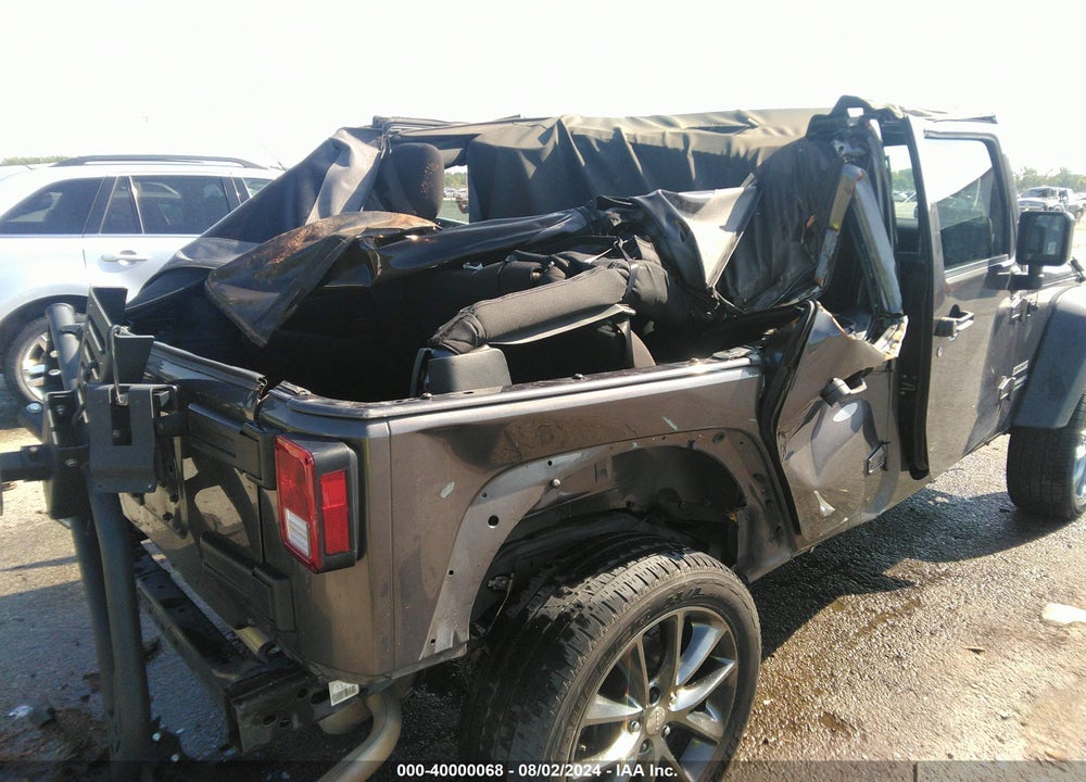 2016 JEEP WRANGLER UNLIMITED SPORT VIN: 1C4BJWDGXGL226135