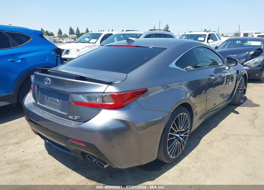 2015 LEXUS RC-F VIN: JTHHP5BC7F5003362