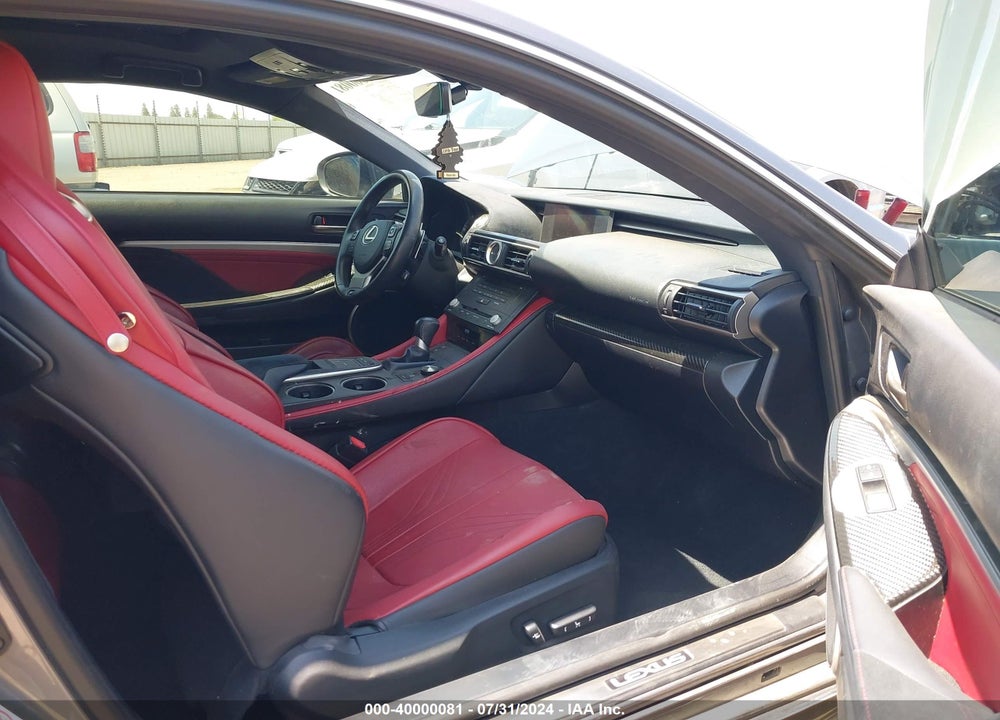 2015 LEXUS RC-F VIN: JTHHP5BC7F5003362