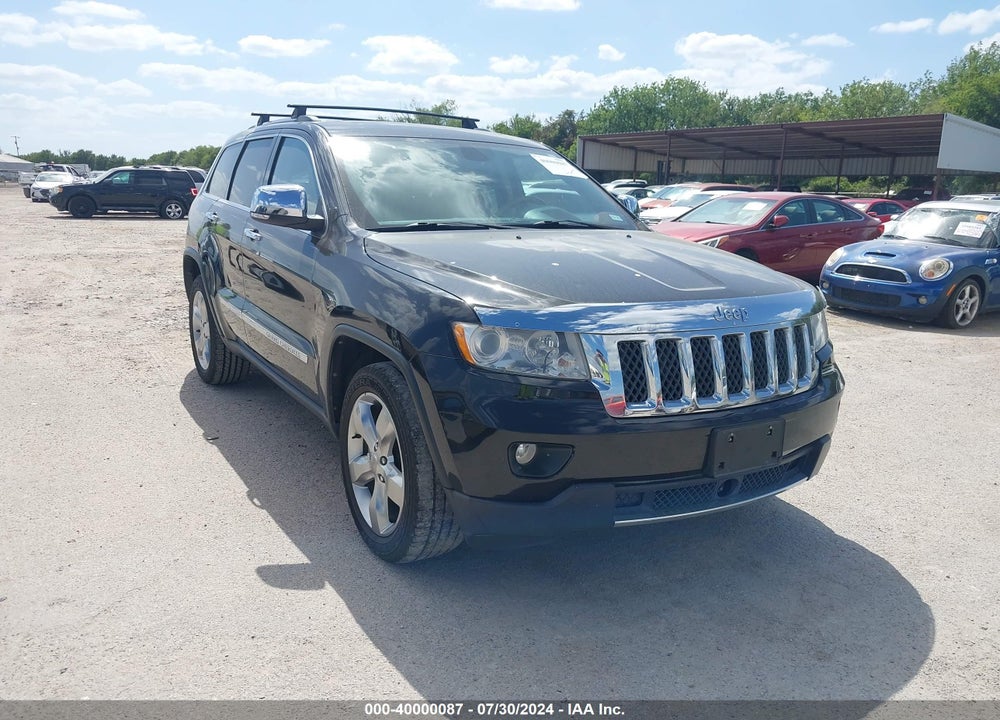 2013 JEEP GRAND CHEROKEE OVERLAND VIN: 1C4RJECT9DC632314