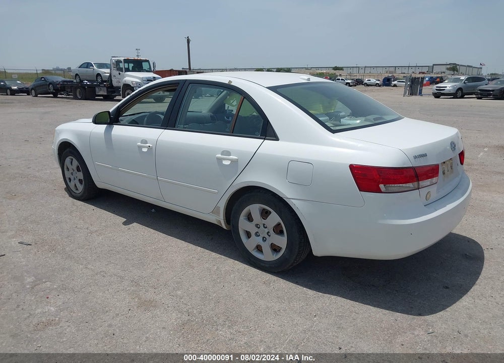 2008 HYUNDAI SONATA GLS VIN: 5NPET46C18H384794