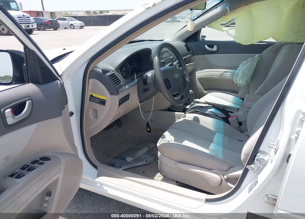 2008 HYUNDAI SONATA GLS VIN: 5NPET46C18H384794