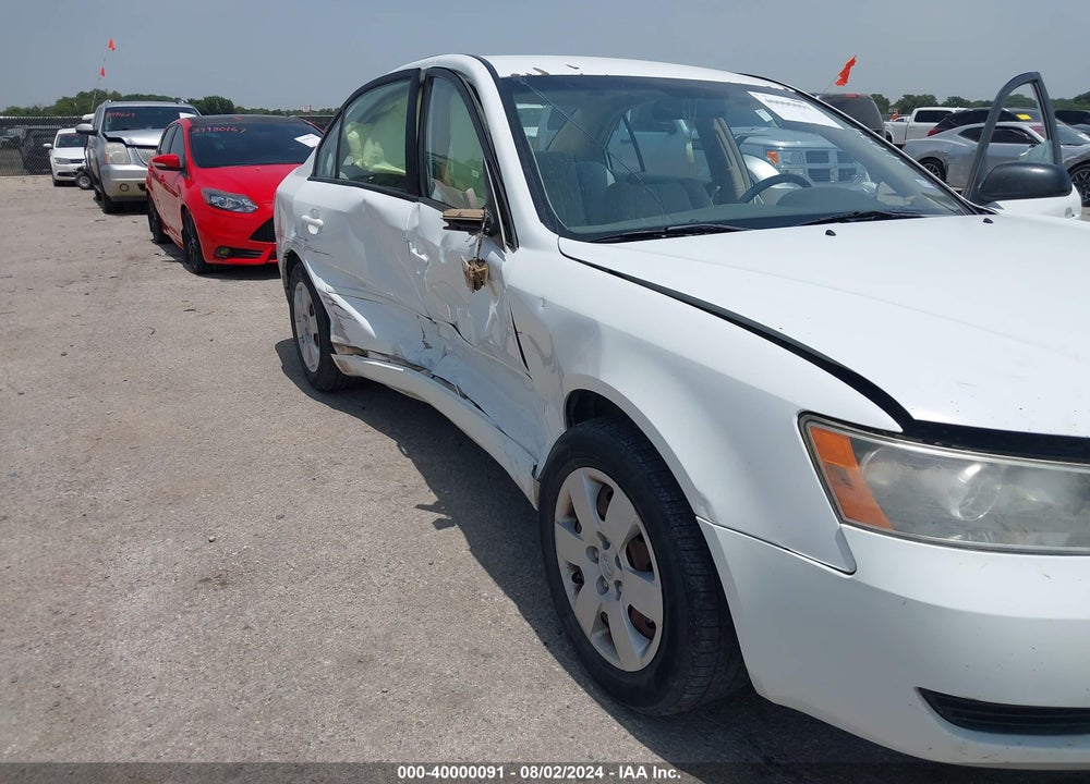 2008 HYUNDAI SONATA GLS VIN: 5NPET46C18H384794