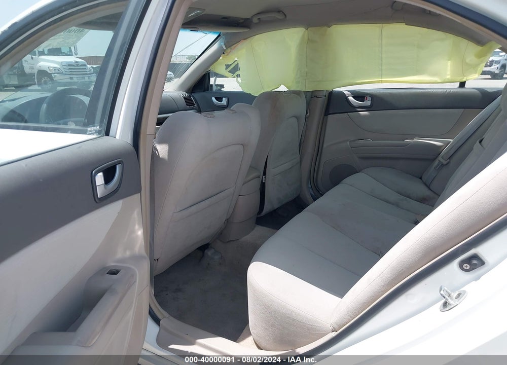 2008 HYUNDAI SONATA GLS VIN: 5NPET46C18H384794
