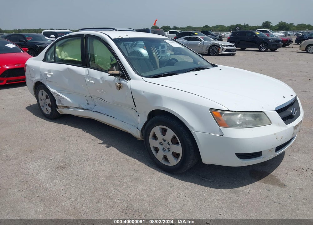 2008 HYUNDAI SONATA GLS VIN: 5NPET46C18H384794