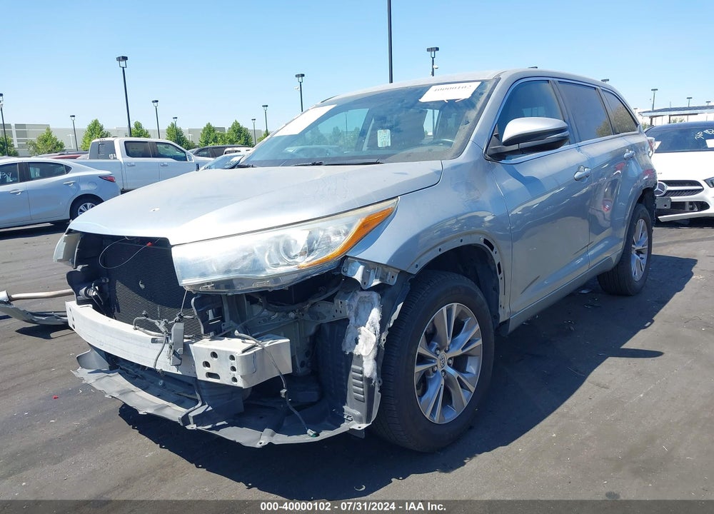 2015 TOYOTA HIGHLANDER LE PLUS V6 VIN: 5TDZKRFH0FS086273