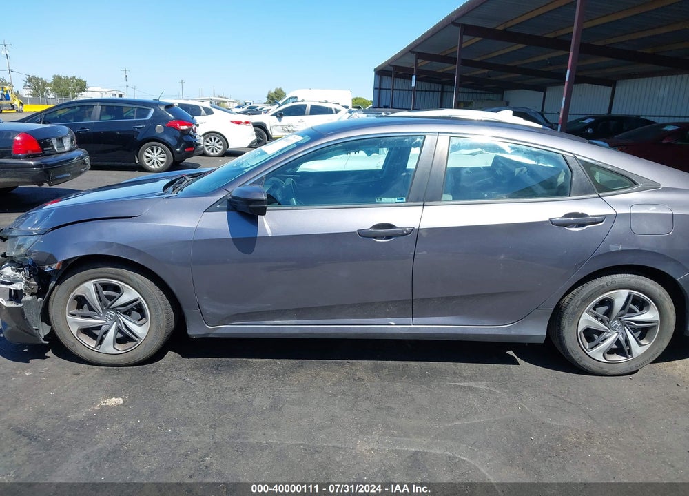 2019 HONDA CIVIC LX VIN: 19XFC2F61KE212389