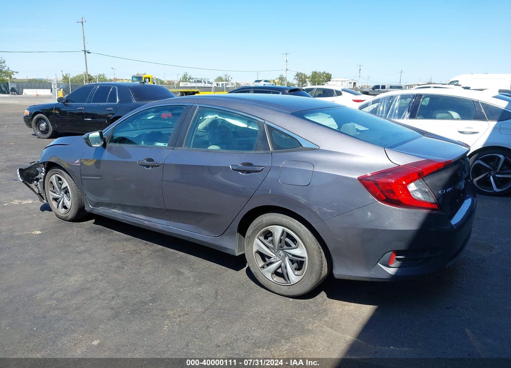 2019 HONDA CIVIC LX VIN: 19XFC2F61KE212389