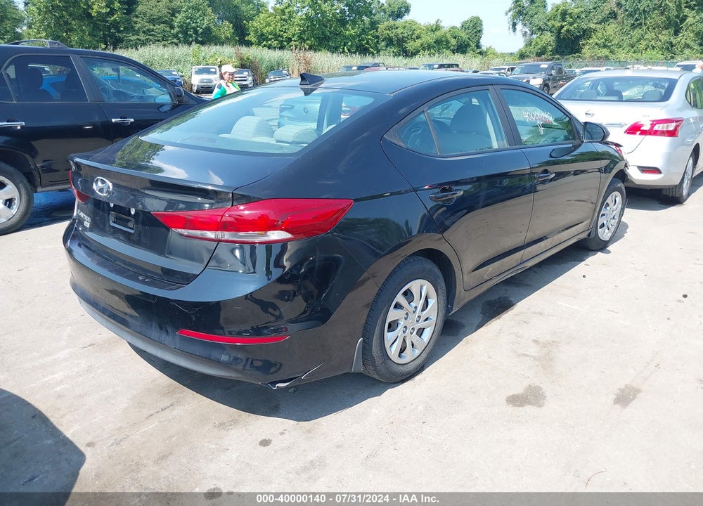 2017 HYUNDAI ELANTRA SE VIN: KMHD74LF9HU431859