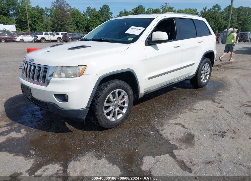 2012 JEEP GRAND CHEROKEE LAREDO VIN: 1C4RJFAG6CC219468