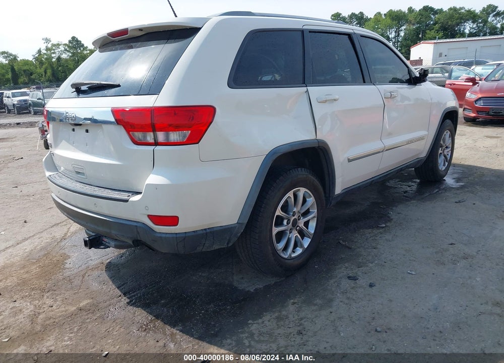 2012 JEEP GRAND CHEROKEE LAREDO VIN: 1C4RJFAG6CC219468