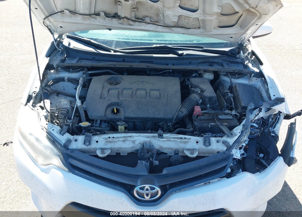 2015 TOYOTA COROLLA L/LE/LE PLUS/LE PREMIUM/S/S PLUS/S PREMIUM VIN: 5YFBURHE5FP272950