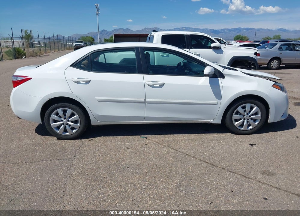 2015 TOYOTA COROLLA L/LE/LE PLUS/LE PREMIUM/S/S PLUS/S PREMIUM VIN: 5YFBURHE5FP272950